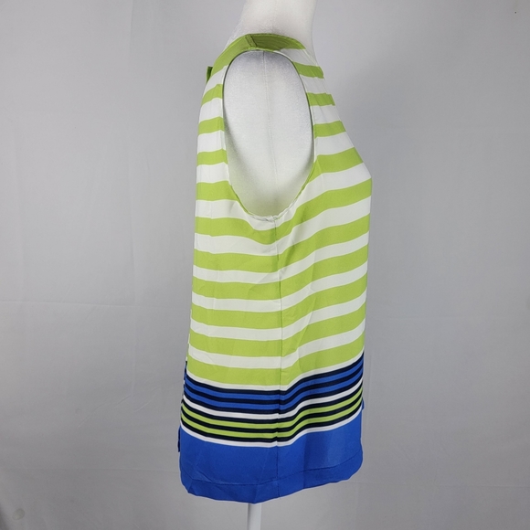 Rose & Olive green white blue medium - Picture 3 of 5